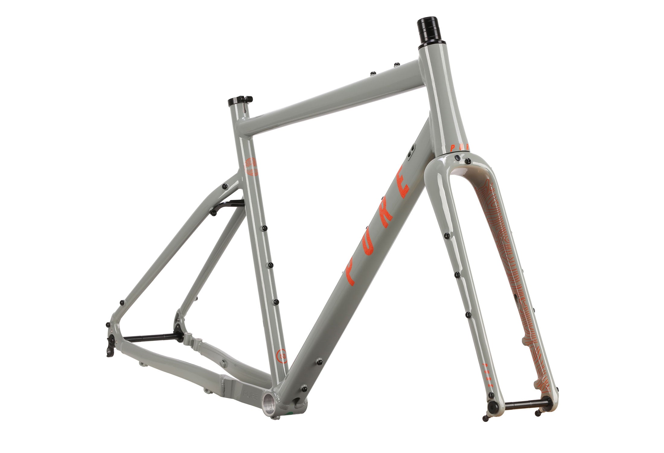 Pure Cycles Adventure Al Frameset 45 cm Xs Agave