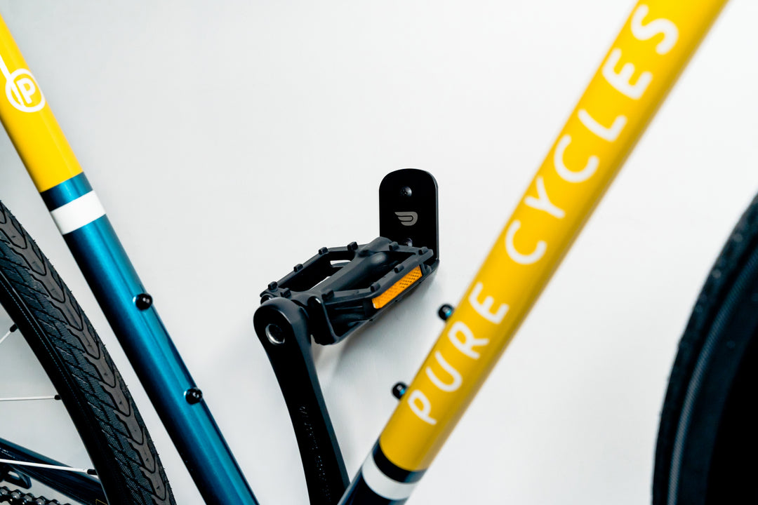 Pitched Single Bike Wall Rack